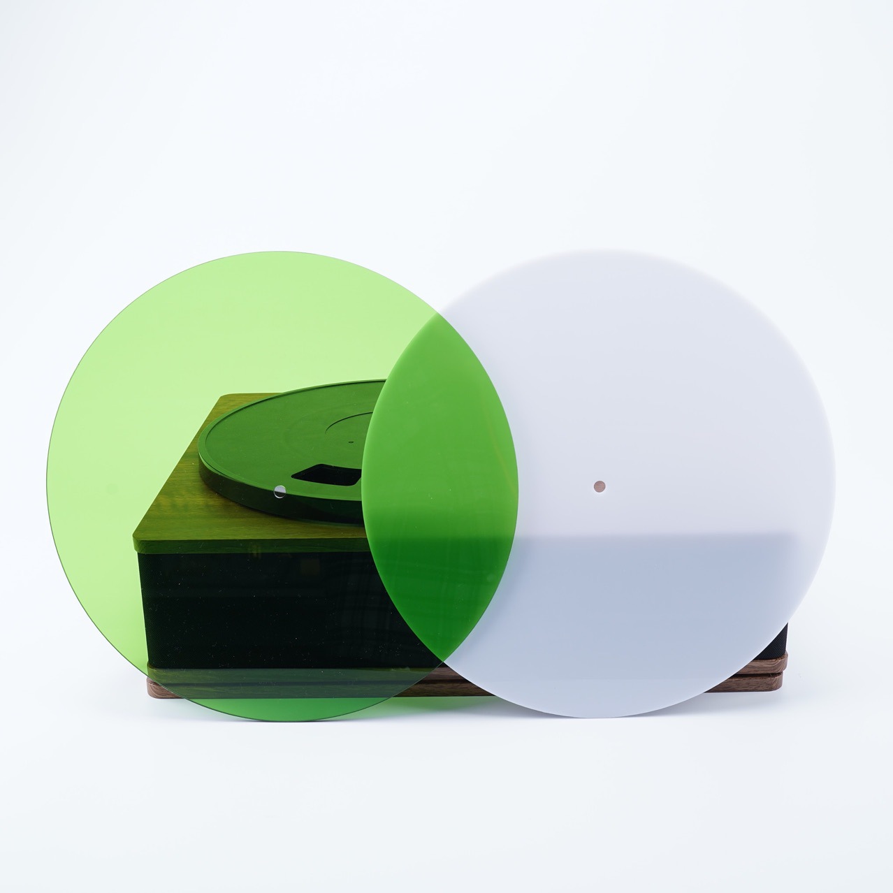 Цветной акриловый проигрыватель виниловый мат граммофон 12 дюймов 3мм