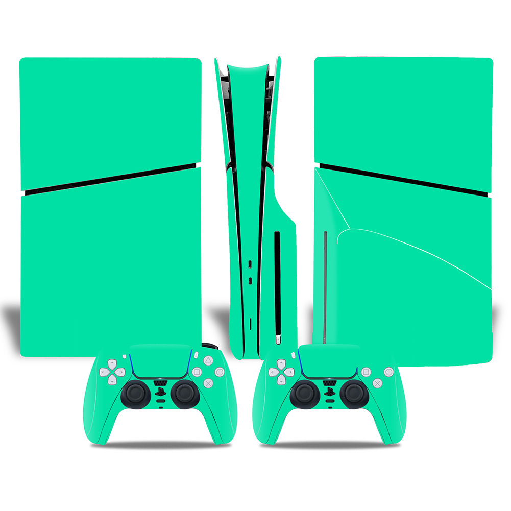 Factory straight hair PS5slim sticker PS5 game console PS5S optical drive version color film P5SLIM full package host film