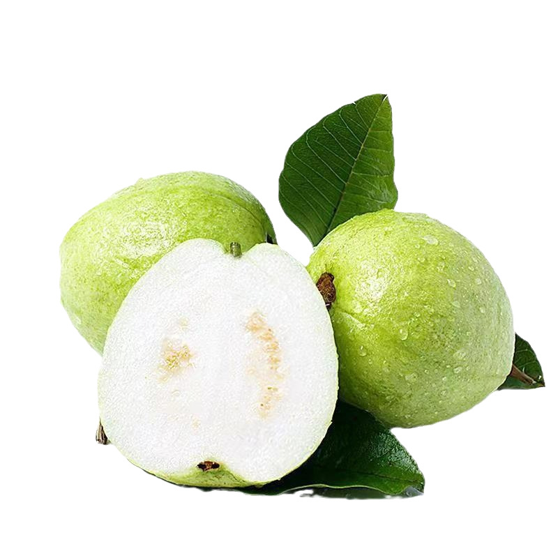 Guangxi Guava White Heart Guava Fresh Fruit Sweet, Crisp, Soft, Glutinous and Sweet 1/3/5/ 4.5kg Free Shipping
