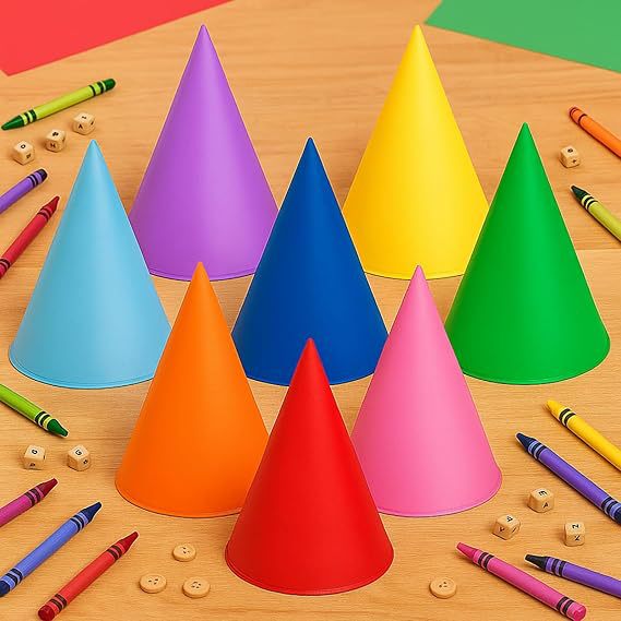 Felt Christmas Dwarf Hat Felt Cone Duck Hat Elf Hat Halloween Party Supplies Colorful Headgear