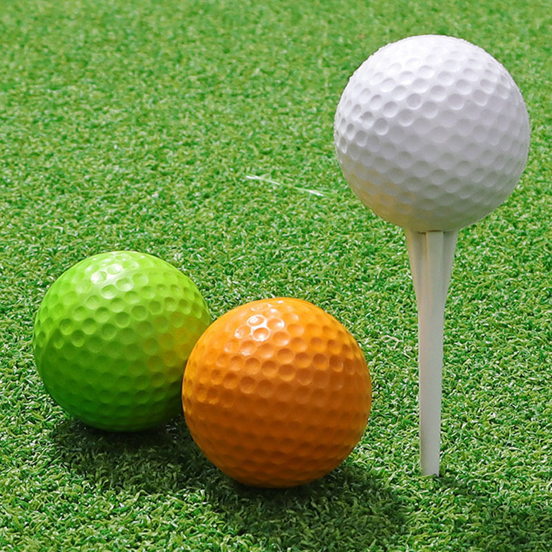 Indoor golf soft ball golf Pu ball golf sponge ball foam ball colorful children's toy ball