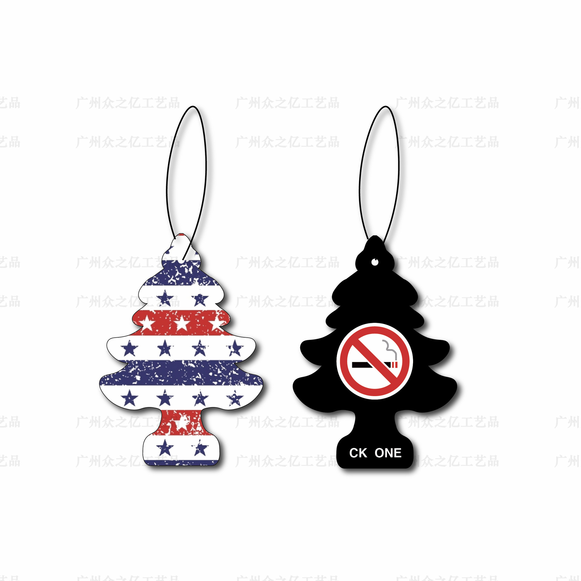 Cartoon Special-Shaped Car Car Fragrance Tablets Perfume Pendant Wardrobe Aromatherapy Fragrance Card Diffuser Tablets Car Hanging Ornaments Small Trees