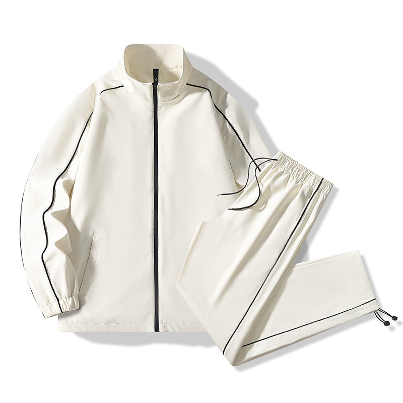 Можно отправить напечатанные костюмы для пар мужчин и женщин осень и зима новая модная тенденция повседневная универсальная куртка спортивные костюмы