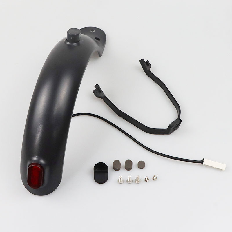 Electric scooter accessories M365 mudguard suit with bracket with tail light m365 rear mudguard