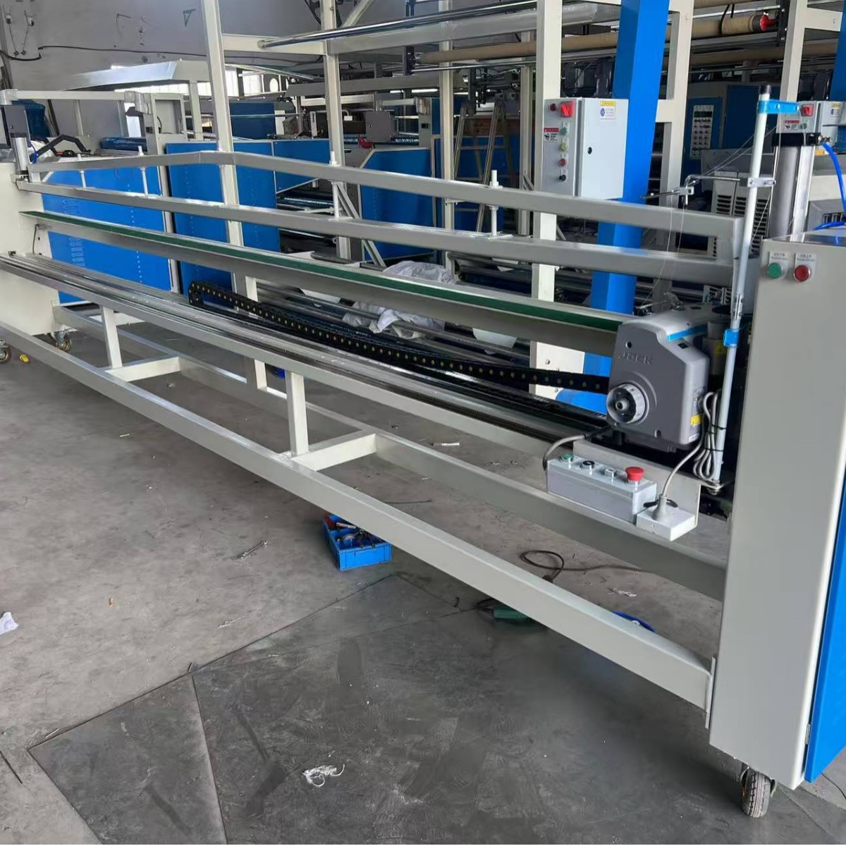 Cloth Splicing Machine, Leather Sewing, Automatic Cloth Splicing Machine