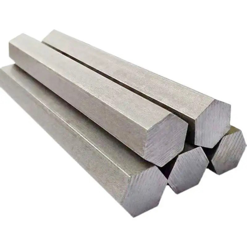 304 Stainless Steel Hexagonal Rod 316L Solid Steel Rod Hexagonal Steel Rod Hexagonal Hexagonal Steel Rod 201 Zero Cut