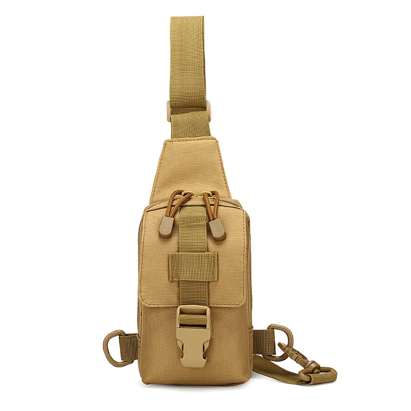 Спортивная сумка для велоспорта на плечо, тактическая сумка для мобильного телефона, полевое камуфляжное плечевое небольшое нагрудное сумка