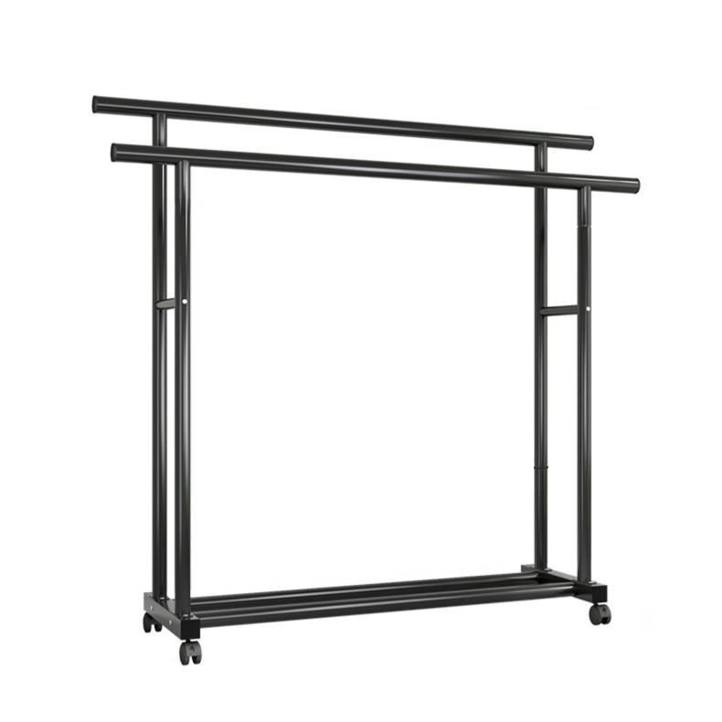 Simple Clothes Rack Floor-Standing Folding Balcony Clothes Rack Household Bedroom Household Clothes Rack Folding Clothes Rack