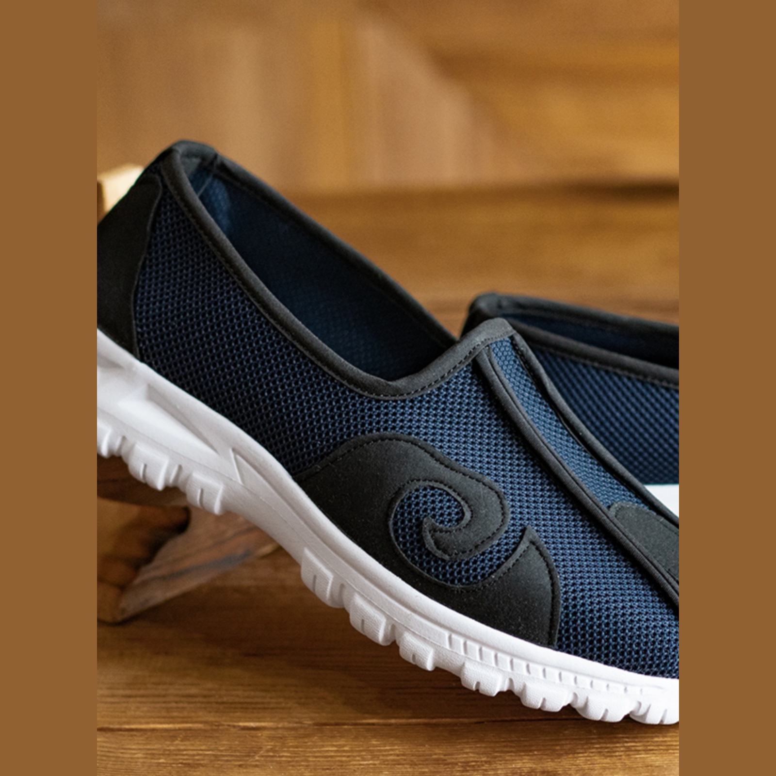 Summer Taoist Shoes, Cloud Hook Shoes, Cloud Toe Sprinkled Shoes, Breathable Tai Chi Shoes, Wudang Practice Shoes, Non-Slip Ten-Sided Shoes, Morning Exercise Shoes