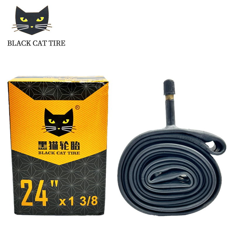 Black cat mountain bike tire 12 inch 16 inch 18 inch 20 inch 22 inch 24 inch 26 inch 27.5 inch butyl rubber inner tube
