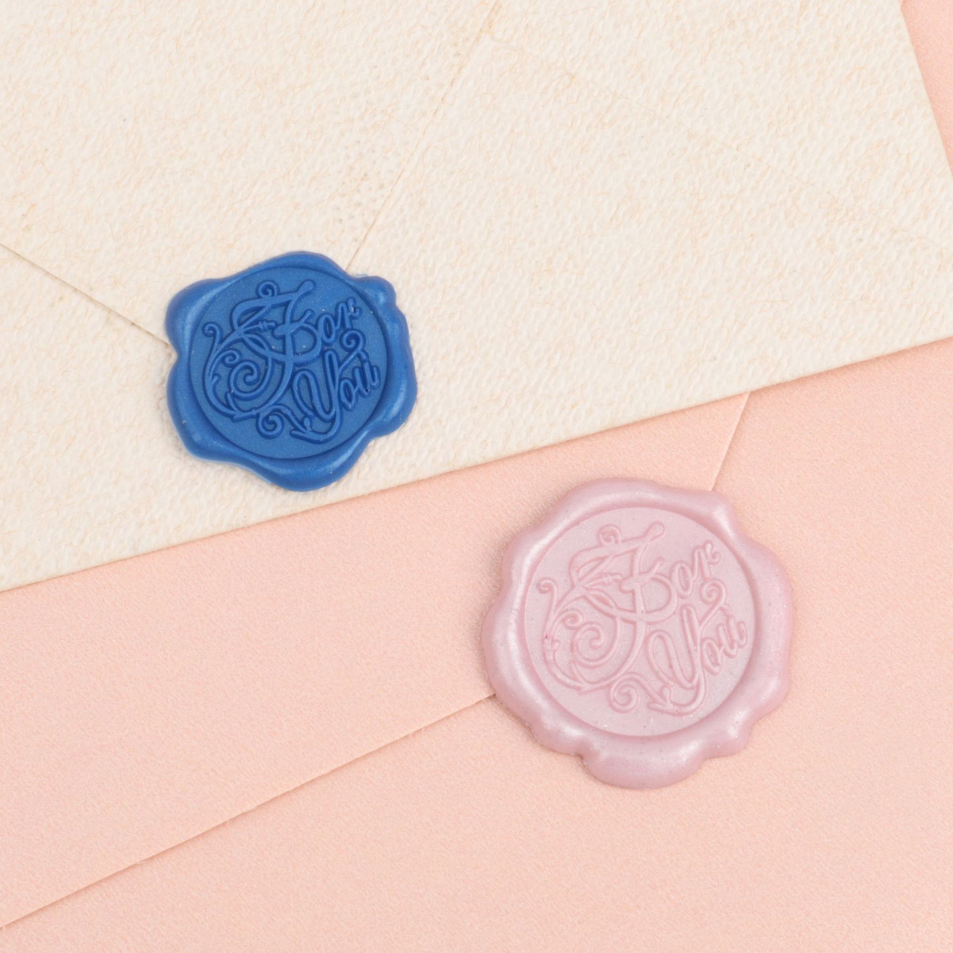 Cross-Border New Product Fire Paint Wax Label Manufacturer Customized Wax Label Sticker Envelope Label Fire Paint Seal Sticker Fire Paint Wax Label