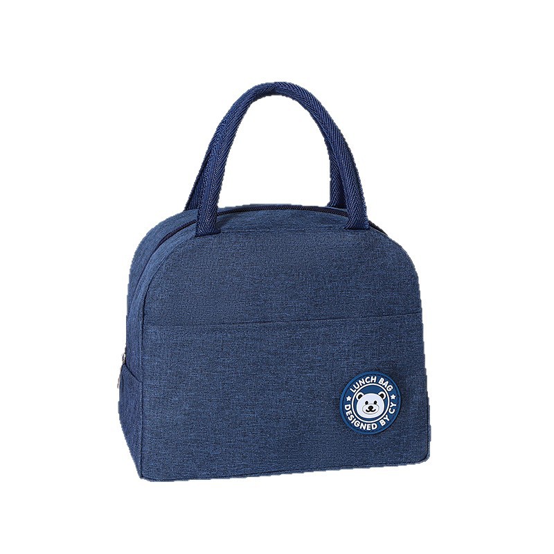 Foreign trade hot lunch bag lunch bag lunch bag office workers with lunch box handbag aluminum foil cotton thick insulation bag