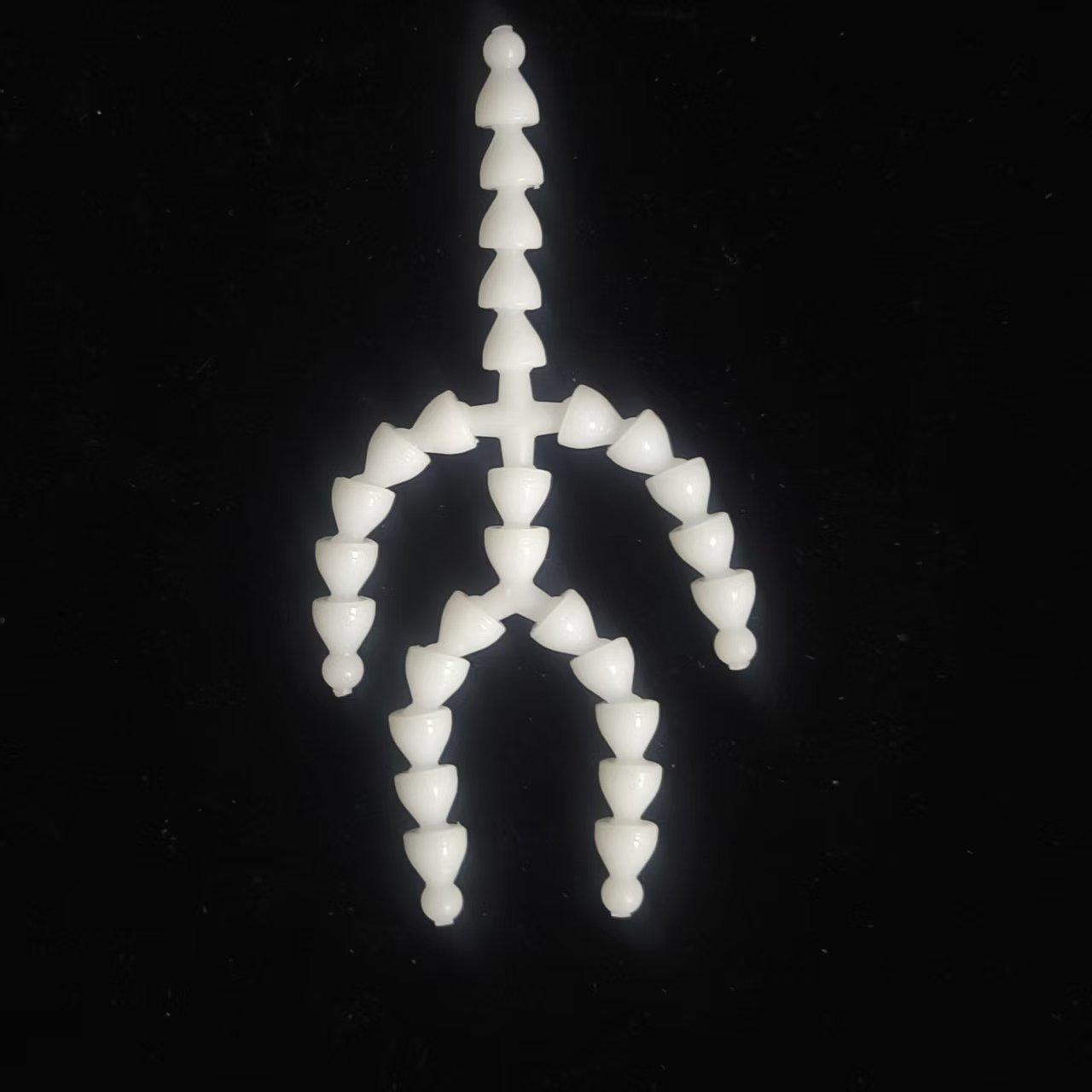 10cm Cotton Doll with Skeleton Plush Doll Toy Keel Plastic Accessories with Sound and Silent Universal Joint Joints