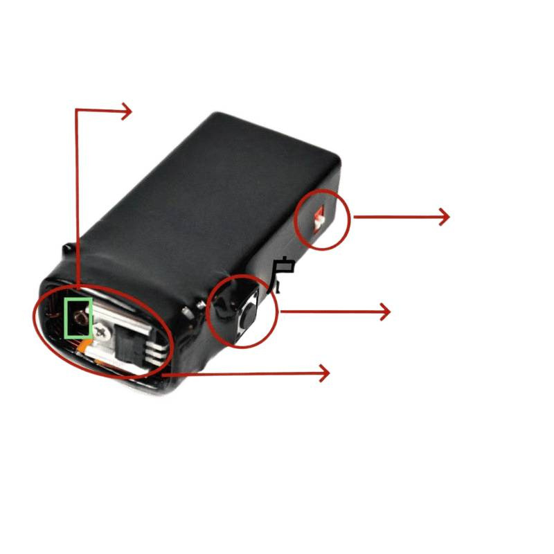 Tesla Coil Detector Electromagnetic Pulse Small Black Box Fingerprint Access Control Detection Tester