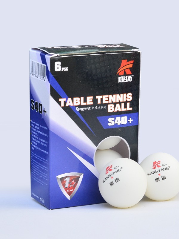 [Ready Stock] Factory Direct Sales Pp40+ Bagged Affordable Competition Table Tennis Wholesale Amateur Training Game Props
