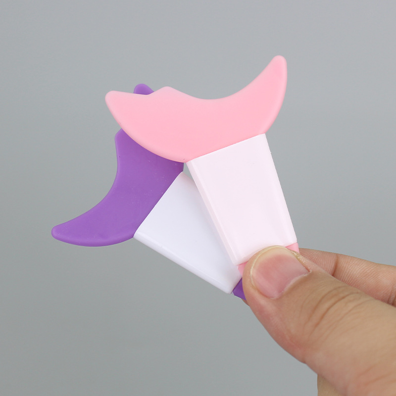 Novice Eyeliner Auxiliary Baffle Crescent Silicone Eye Makeup Eye Shadow Mascara Positioning Aid Beauty Makeup Tool