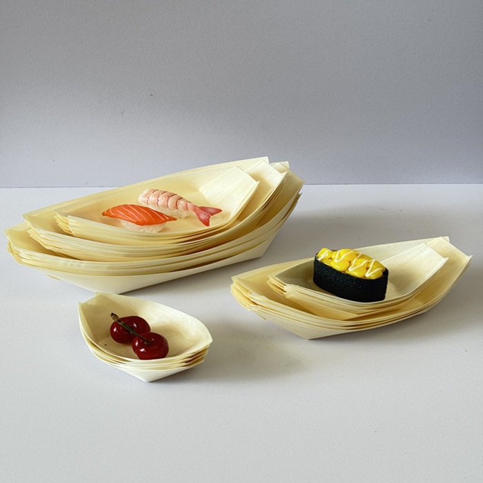 Cross-Border Labeling and Shipping of Disposable Wooden Boats, Wooden Boat Plates, Wooden Boat Boxes, Disposable Wooden Boat Sushi Boats
