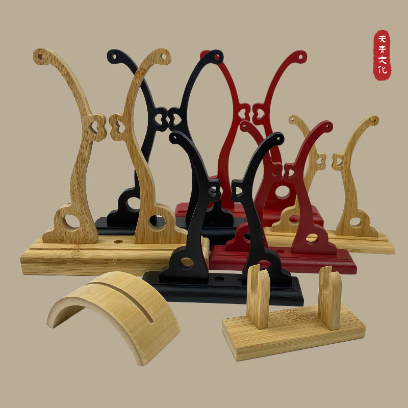 Подставка для веера из бамбука, подставка для крашеного веера, круглая подставка для веера, древняя подставка для веера, подставка для покрашенного веера, материал для нематериального культурного наследия