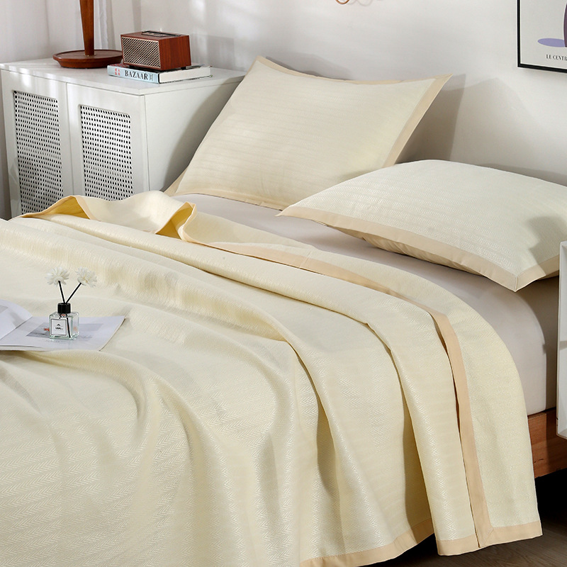 Конопляный мат 100% чистая конопля трикотажный комплект из трех частей включая наволочку для младенцев впитывающий пот и дышащий конопляный мат три части