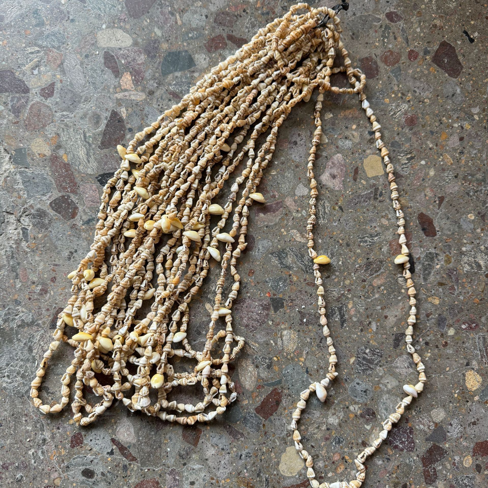 Shell Necklace Conch Corn Snail Gold Edge Necklace Beach Jewelry European and American Cross-Border Jewelry Local Push Product Research