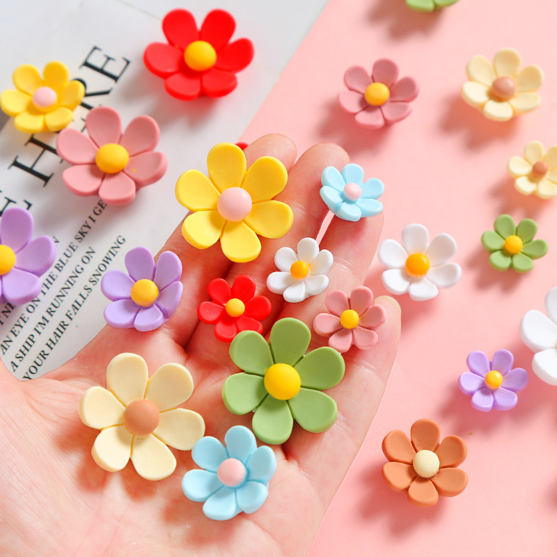 DIY кремовый клей, цветочные патчи, смоляные аксессуары, ручная работа, чехол для мобильного телефона, заколка, магнит для холодильника