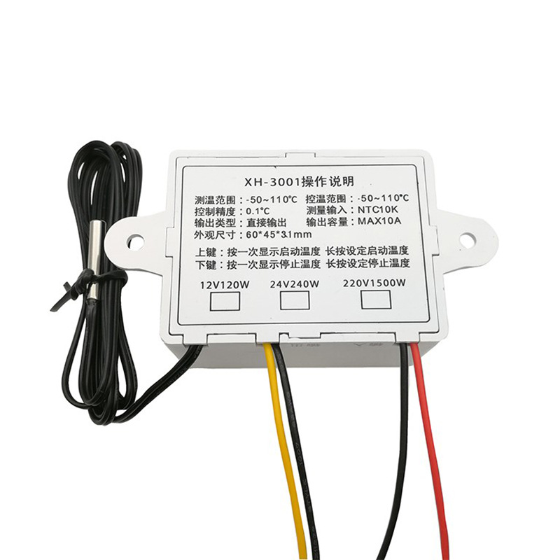 XH-W3001 digital thermostat temperature switch Microcomputer temperature control instrument temperature control switch temperature control instrument