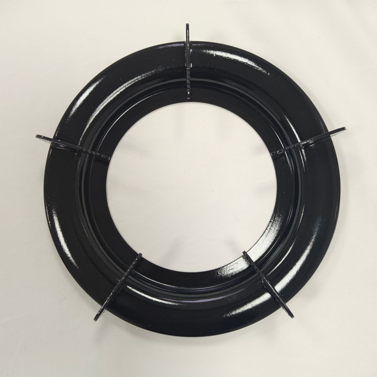 Аксессуары для газовой плиты эмалированный держатель для кастрюль нескользящий для газовой плиты круглый черный кронштейн