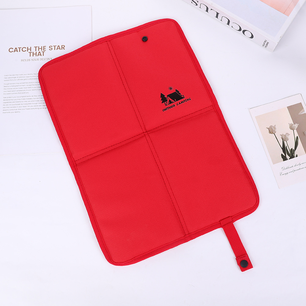 Outdoor Oxford Cloth Foldableable Moisture-Proof Mat Portable Seat Cushion Single Mountaineering Mat Bus Cooling Small Picnic Mat