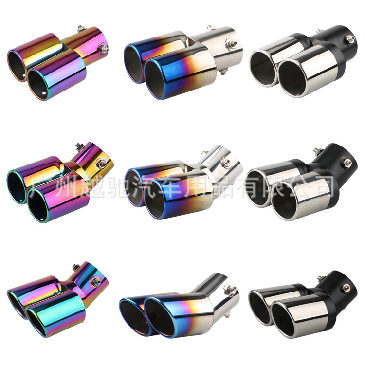 Двойная выхлопная труба General Motors, нержавеющая сталь, модификационные принадлежности