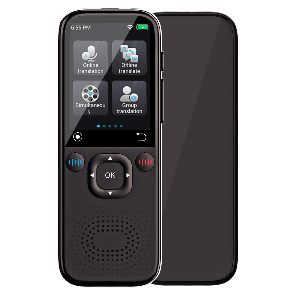 Заводская модель, большой экран, интеллектуальный голосовой переводчик, многостраничный перевод, фотография, 142 языка, для кросс-бордового бизнеса и туризма