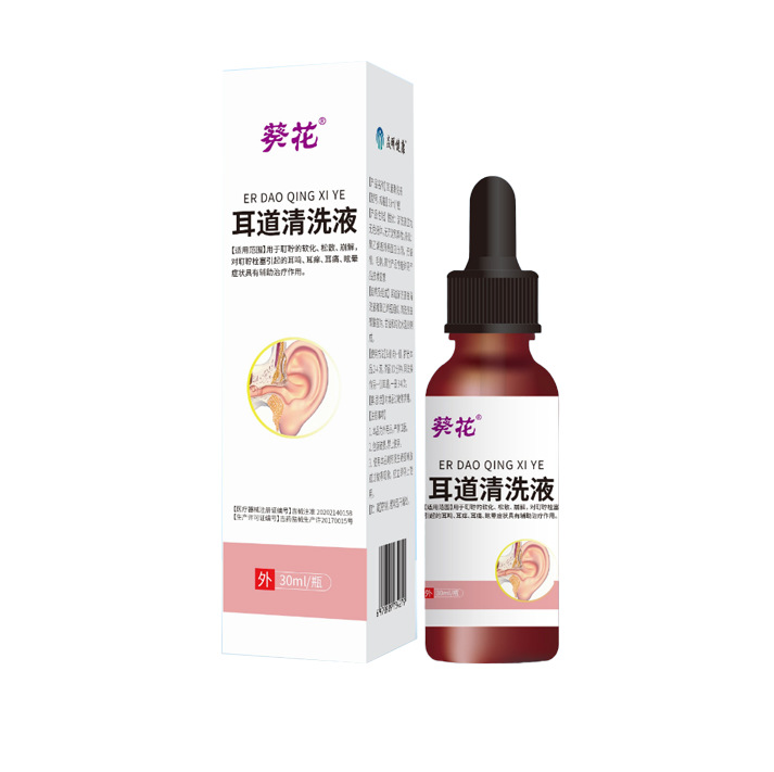 Customized Ear Canal Cleaning Solution for Tinnitus, Itchy Ears, Hearing Loss, Earwax Blockage, Ear Canal Pain and Itching