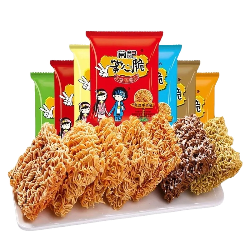 Often remember palm crisp dry eat instant noodles crisp noodles turkey noodles leisure snacks whole box wholesale multi-gauge optional