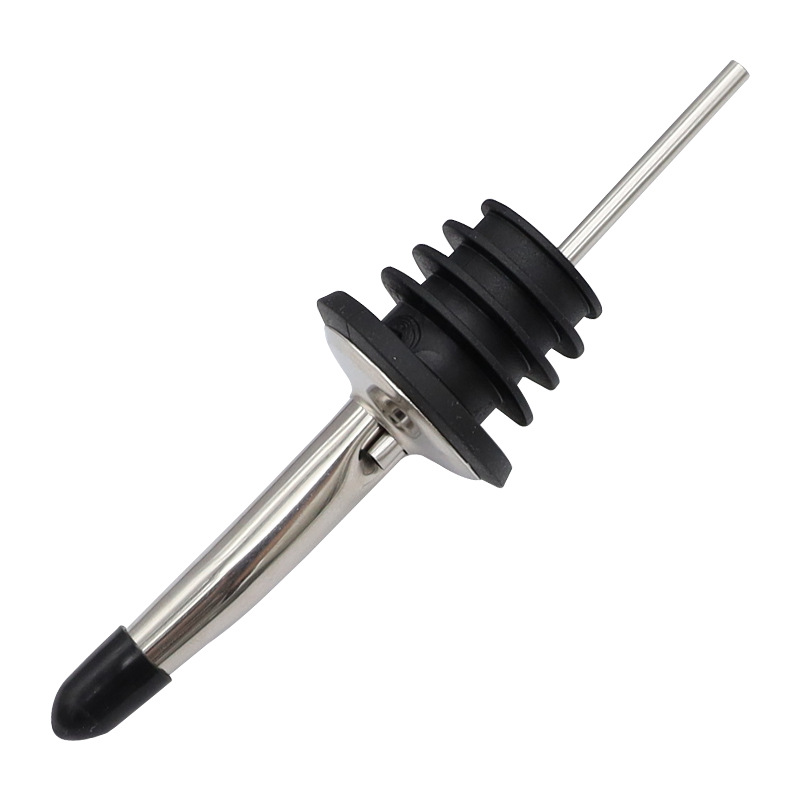 304 stainless steel wine pouring mouth Wine Wine lead with cap sealing wine bottle stopper bar wine mixer wine utensils