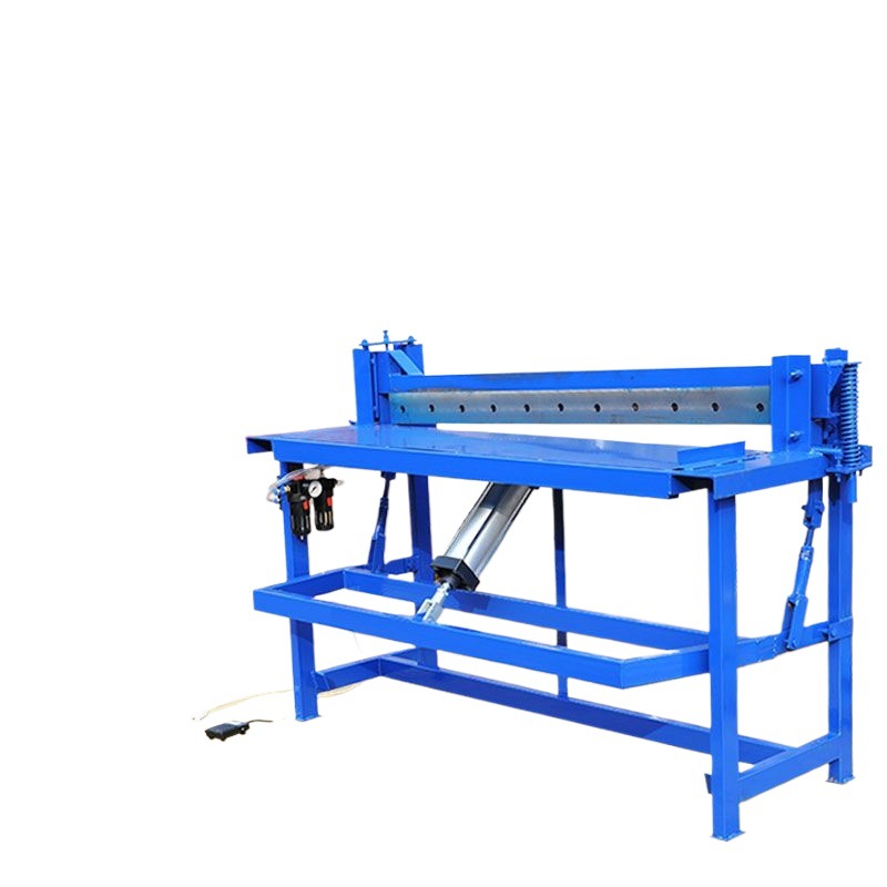 Foot-Operated Shearing Machine Pneumatic Board Cutting Machinery Pneumatic Switch for Cutting Copper, Iron, Aluminum, Stainless Steel, Sheet Metal, and Steel Mesh for Home Use