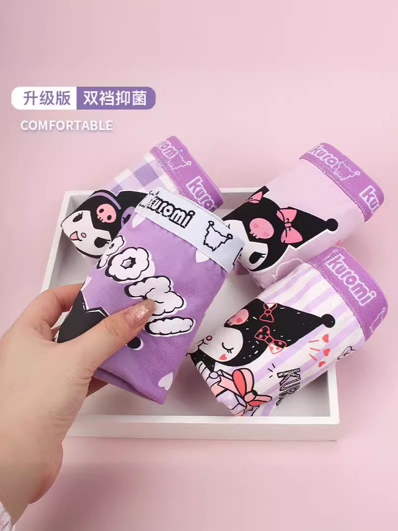 Winter girls class a cotton boxer shorts triangle safety pants baby primary school children factory wholesale