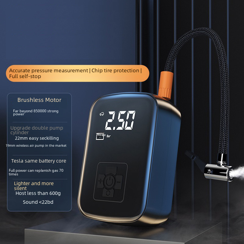Car Air Pump, Electric Car Air Pump, Automatic Start-Stop Car Air Pump, Car Tire Air Pump