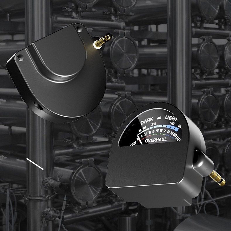 Upgraded Small Leak Detection Instrument That Is Easy to Carry and Has a Pointer to Display the Sound Frequency to Assist in Leak Detection