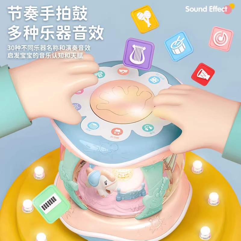 Baby Girl Toy Baby 0-6-12 Months Boy 1-3 Years Old Handmade Early Education Educational Birthday Gift 7