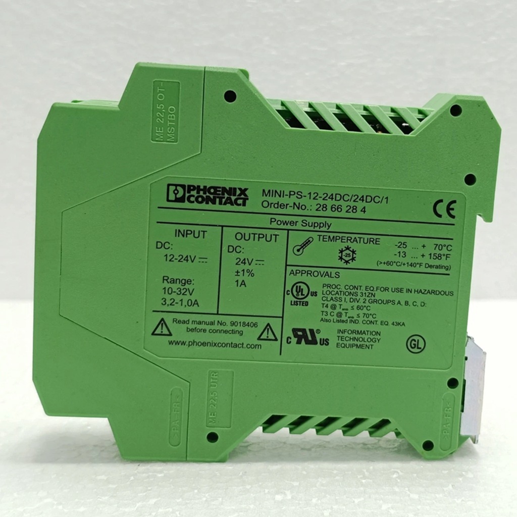 Блок питания Phoenix, Mini-Ps-12-24Dc/24Dc/1,2866284 Новый на складе Производитель
