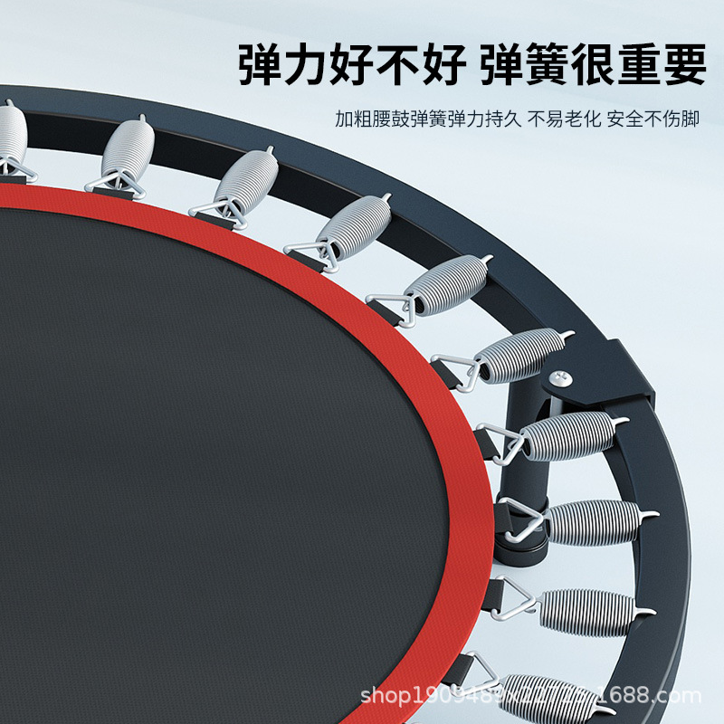 Trampoline Household Children's Indoor Fitness Trampoline Jumping Bed Spring Bed Adult Trampoline Fitness Equipment Wholesale