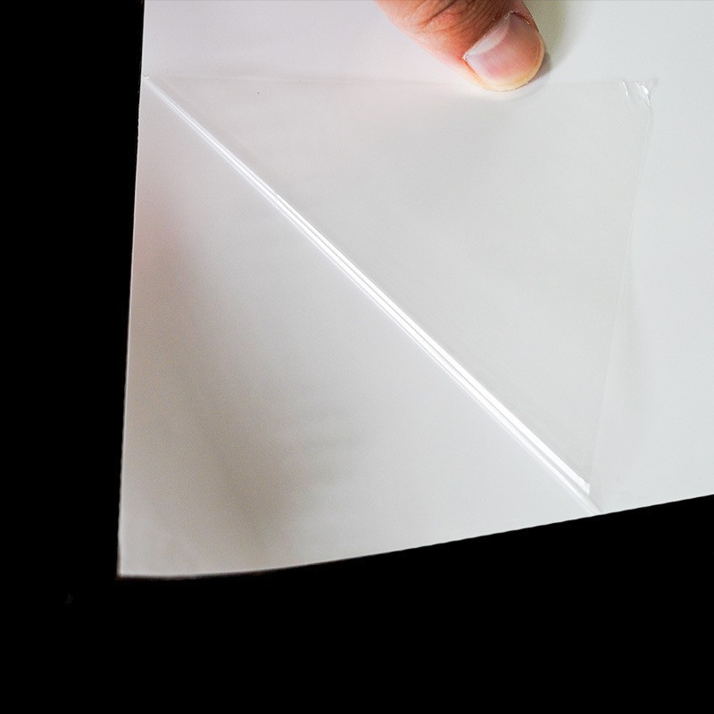 Pp Adhesive-Backed Pp Synthetic Paper, Eco-Solvent Indoor Water-Based Outdoor Adhesive-Backed Paper, High-Adhesion Double-Ink Digital Printing Waterproof