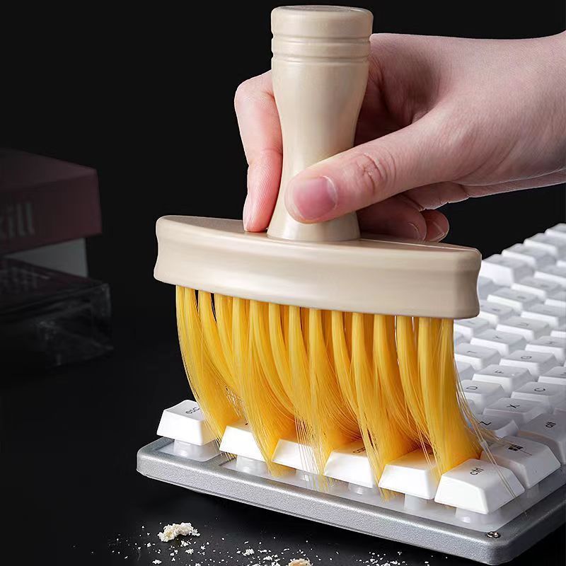 Mechanical keyboard brush dust cleaning brush soft brush dust cleaning tool laptop dust cleaning special