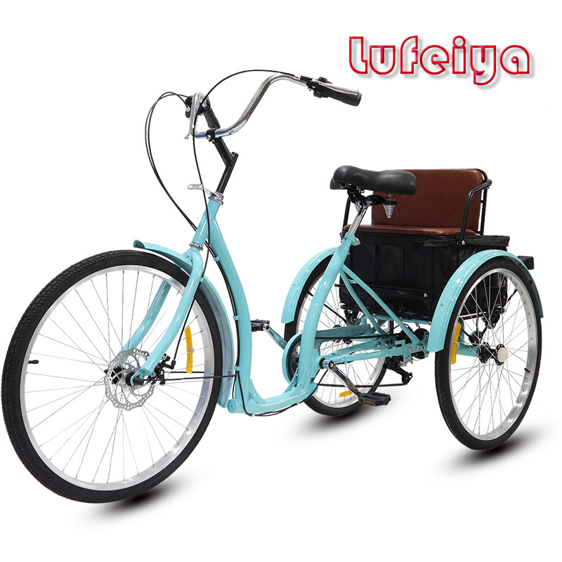 Индивидуальная обработка трехколесных тележек для пожилых с каркасом из высокоуглеродной стали