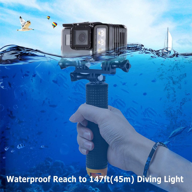Diving Fill Light Dji Action5 Sports Camera Gopro Waterproof Photography Light Underwater Strong Light Fill Light