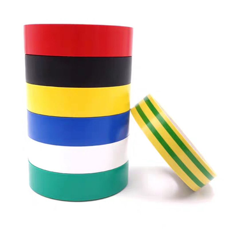 Customized Pvc Electrical Tape High Viscosity Black Electrical Tape Waterproof Flame Retardant Wire and Cable Electrical Repair Insulation Tape