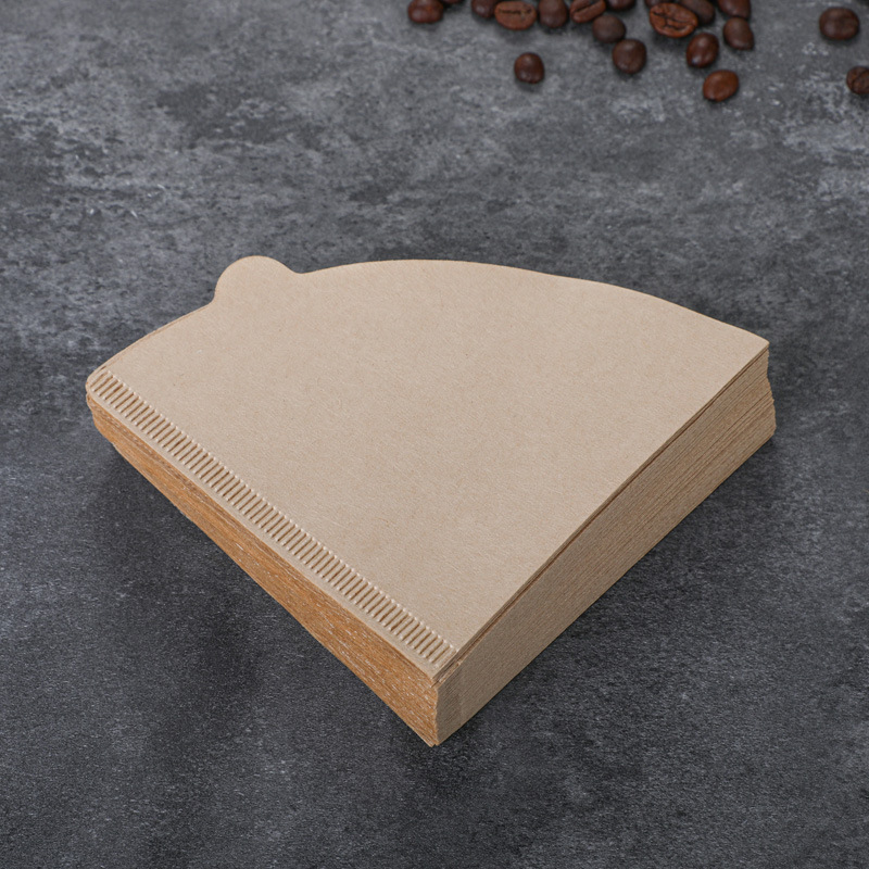 Wholesale Disposable Tapered Coffee Filter Paper V60 Extract Coffee Powder Appliances American Pot Drip Coffee Machine Filter Paper