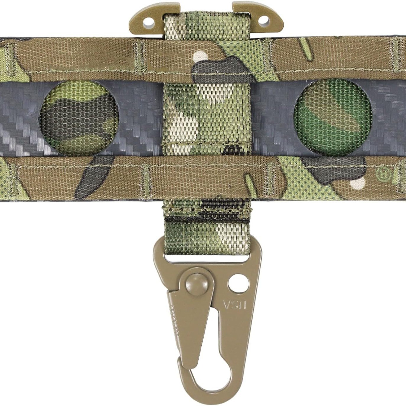 Металлический тактический висячий зажим, пояс, камуфляжный висячий зажим, быстросъемный зажим