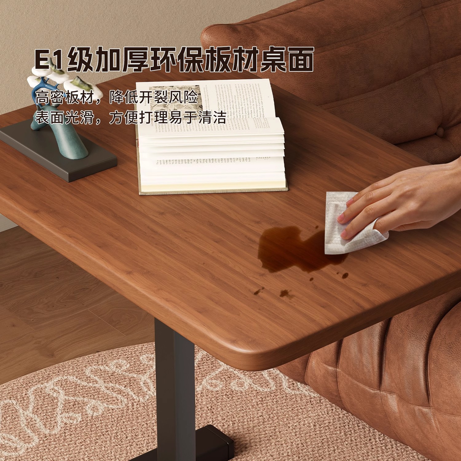 Bedside Table Movable Lifting Computer Desk Living Room Sofa Side Table Folding Desk Bedroom Home Bed Study Table