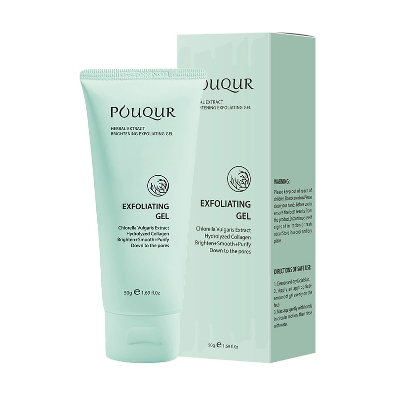 Cross-Border Popular Herbal Exfoliating Gel Body and Face Dead Skin Cleansing Gel