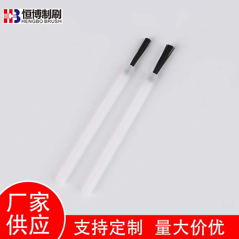 Wholesale beauty makeup Nail Polish glue comb long handle correction fluid brush PP glue water brush home small tool brush
